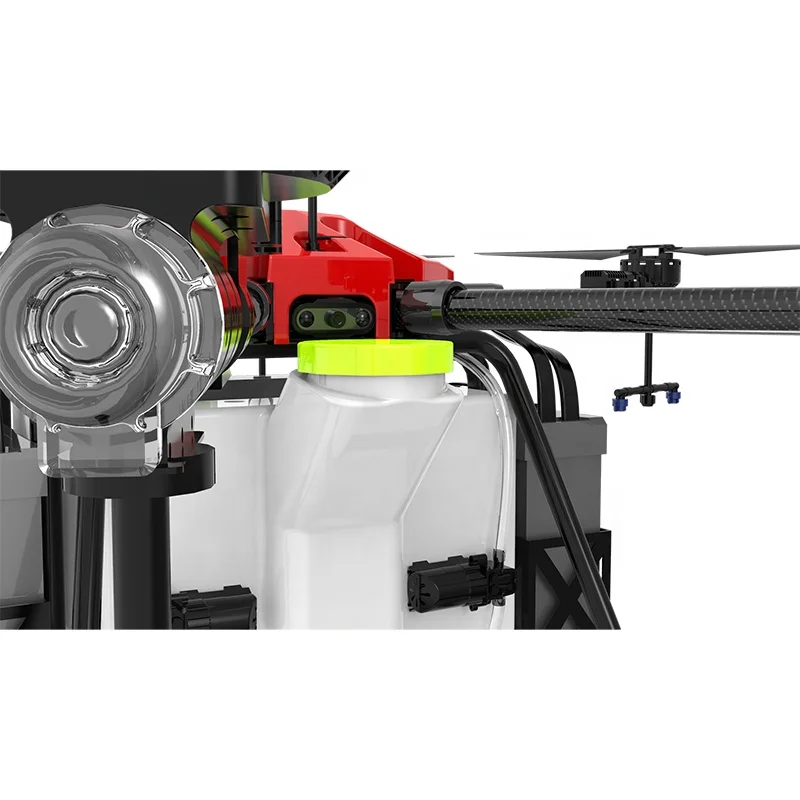 Dual Antenna Control Auto Spreader Agricultural Drone Sprayer Aircraft With Tank