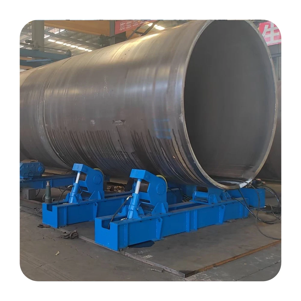 5T Automatic Self-Adjusting Welding Rotator Machine 2500mm Tank Turning Rolls 5000KG Pipe 5ton Roller Bed Variable Bearing
