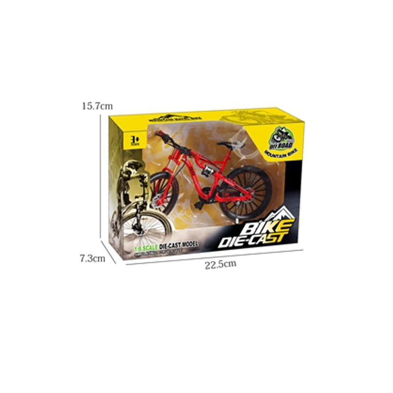 1:8 Mini Alloy Finger Mountain Bicycle Home Die-cast Road Bike Model for Children Boys & Girls HN970945