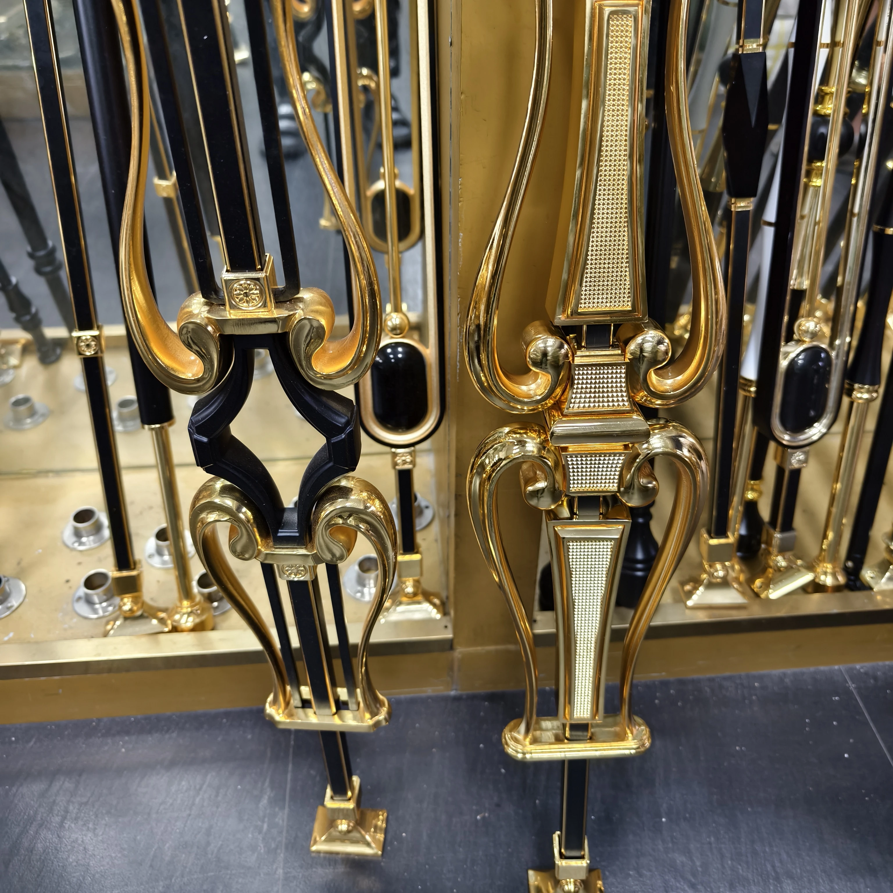 Aluminium Alloy Stair Railing Balcony Railing Handrail