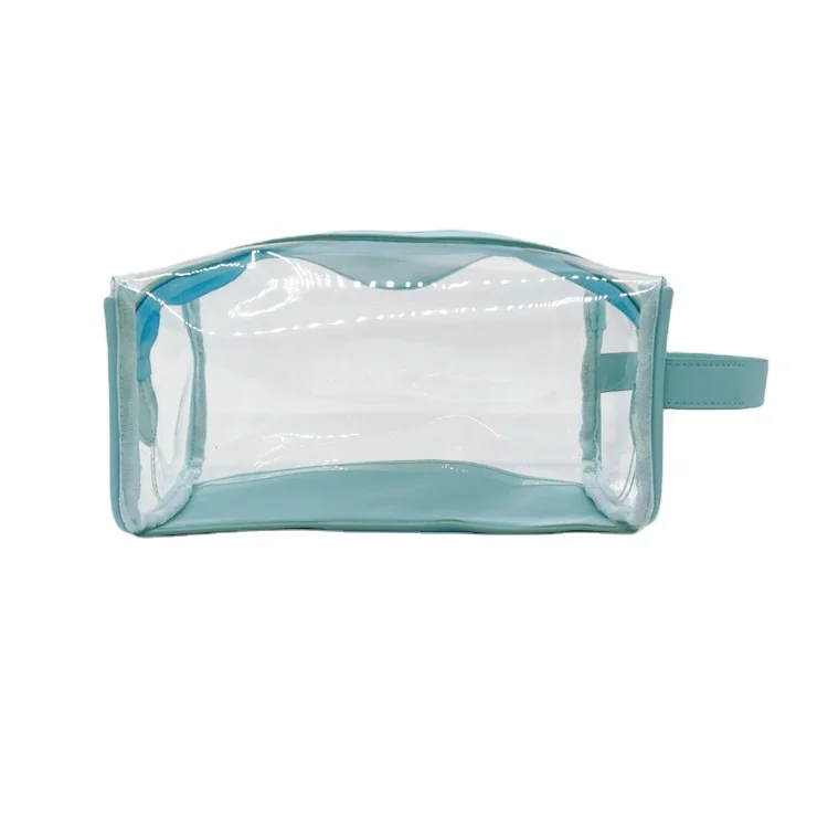 2021 Hot Sale TPU Cosmetic Bag Waterproof Women Make Up Case Travel Clear Makeup Beauty Wash Organizer Bath Toiletry