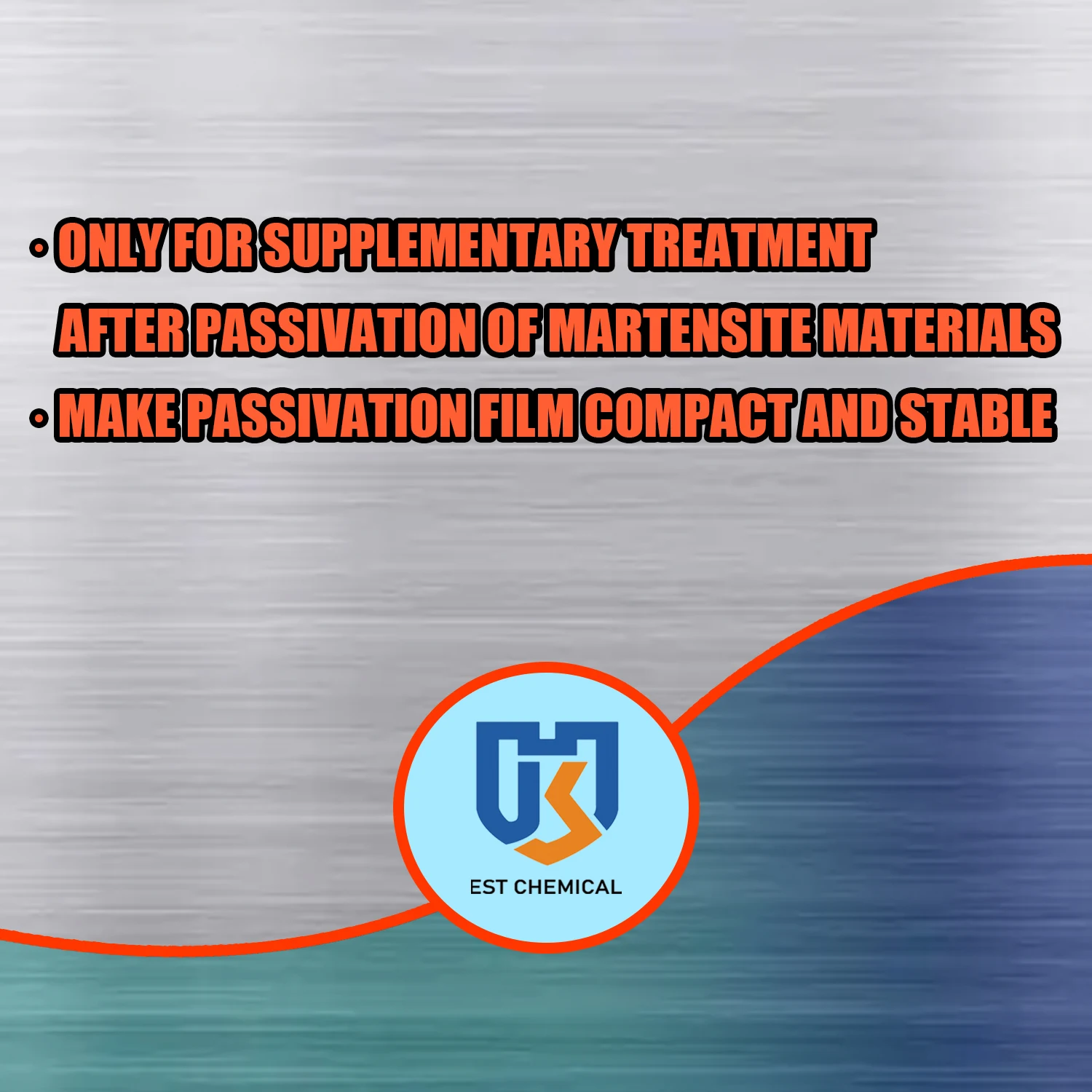 Heavy duty anti corrosion chemical coordination agent for martensitic stainless steel