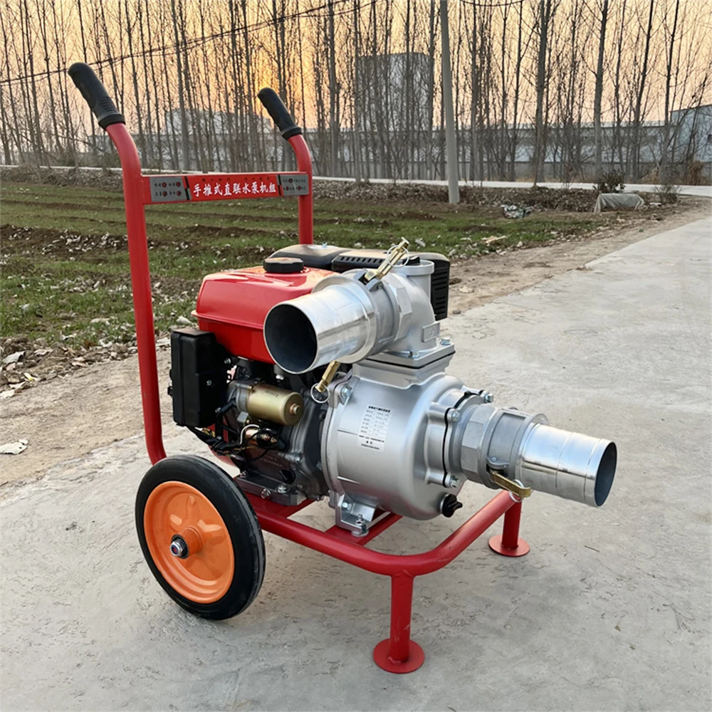 Farm Garden High Pressure Self Suction Diesel Water Pump Diesel Engine Agriculture