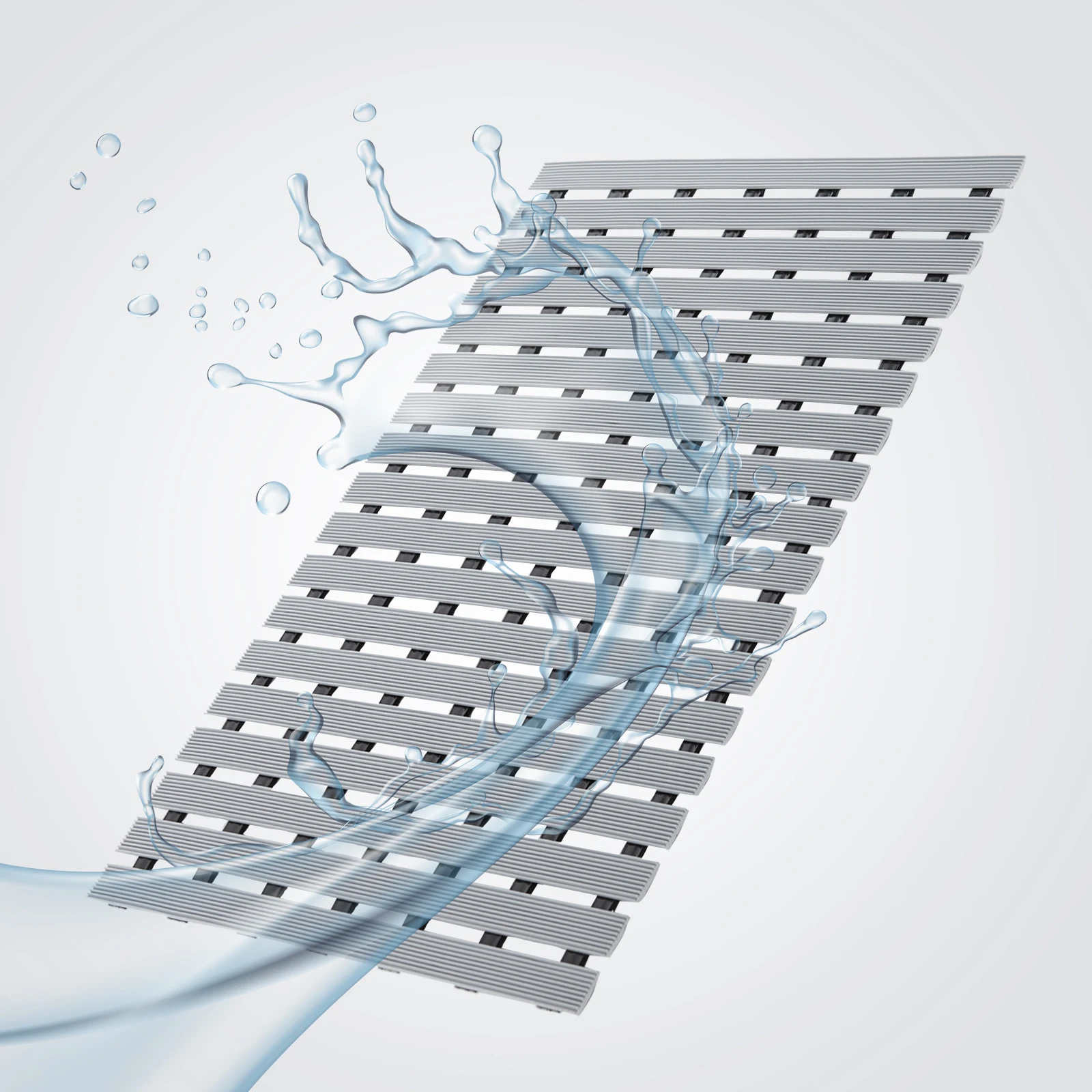 Children Non slip Bathtub mat Thick Bathroom Mat Foldable Shower mat