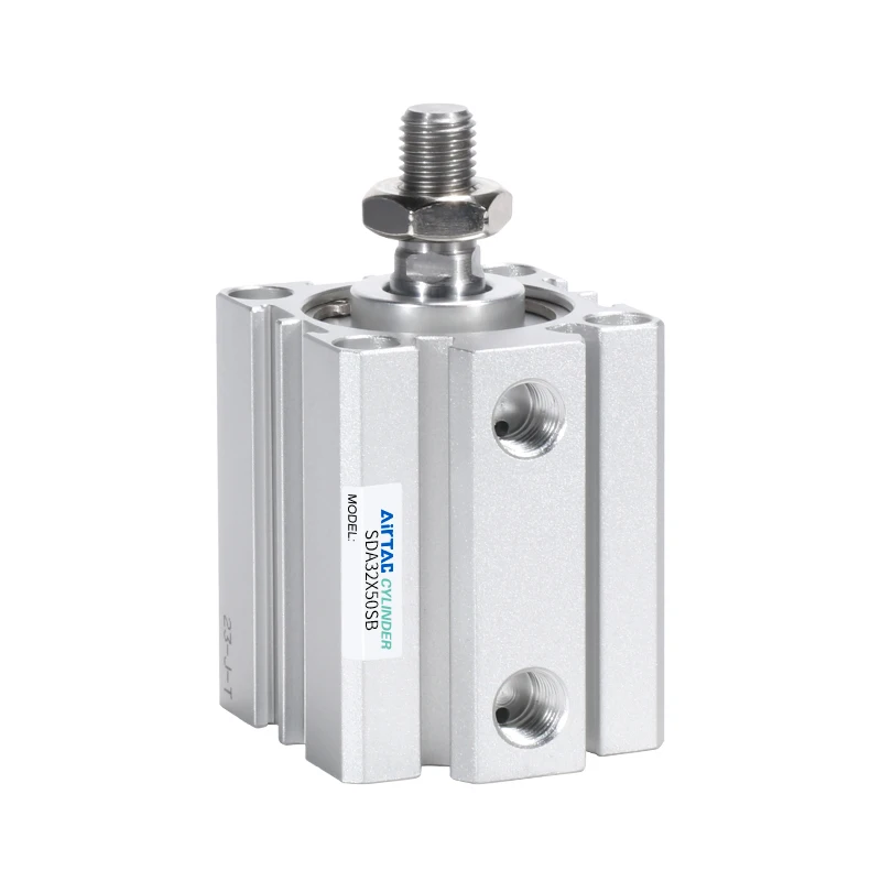 AIRTAC with magnetic thin type SDA32X5X10X15X20X25/30X35X40X45S Thin type aluminum alloy  pneumatic cylinder