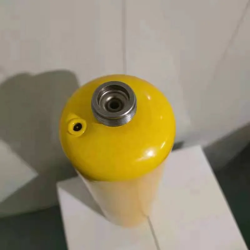 cheap price 1l disposable steel gas canister for mapp gas EN ISO11118 standard