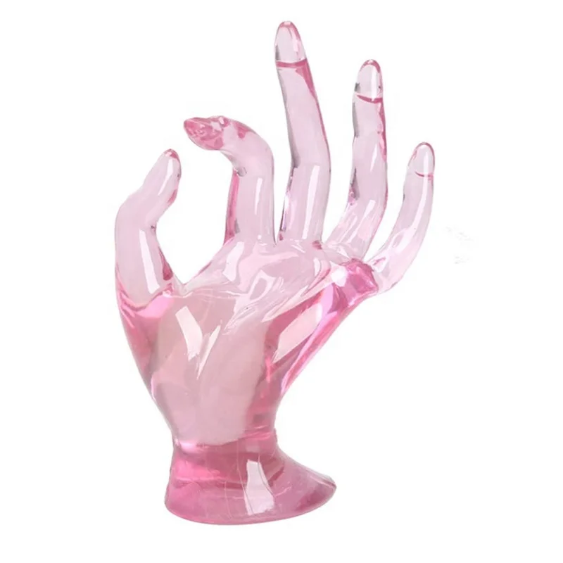 Factory direct solid custom acrylic rings display holder acrylic plexiglass jewelry display