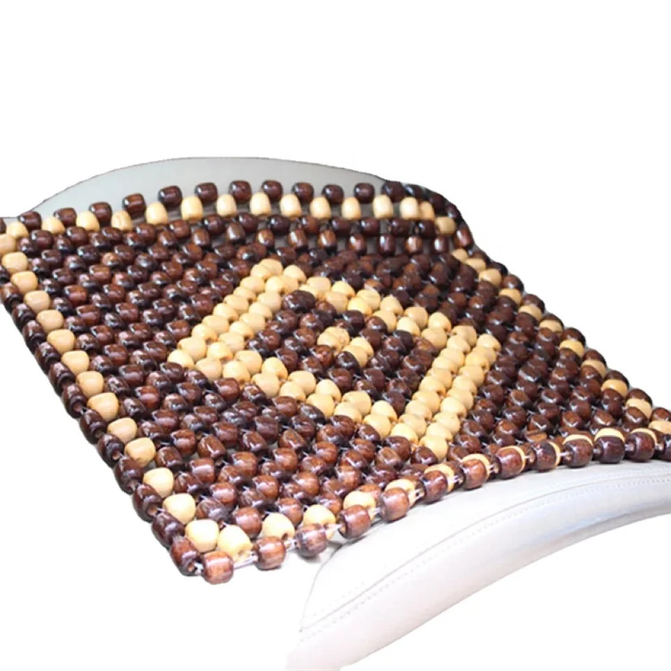 car seat cover massaging comfort mat summer wooden bead cushion