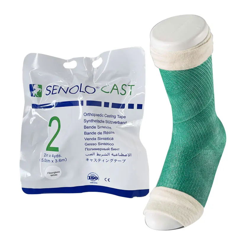 Different Colors Orthopedic Fiberglass Casting Tape Plastic bandage orthopedic fibreglass bandage and casting tape