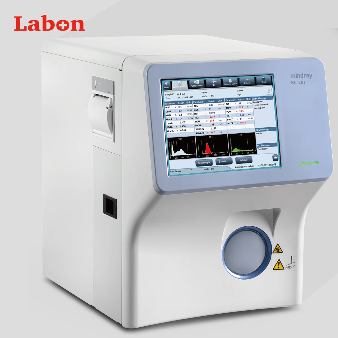 BC-20s автоматический анализатор гематологии Mindray