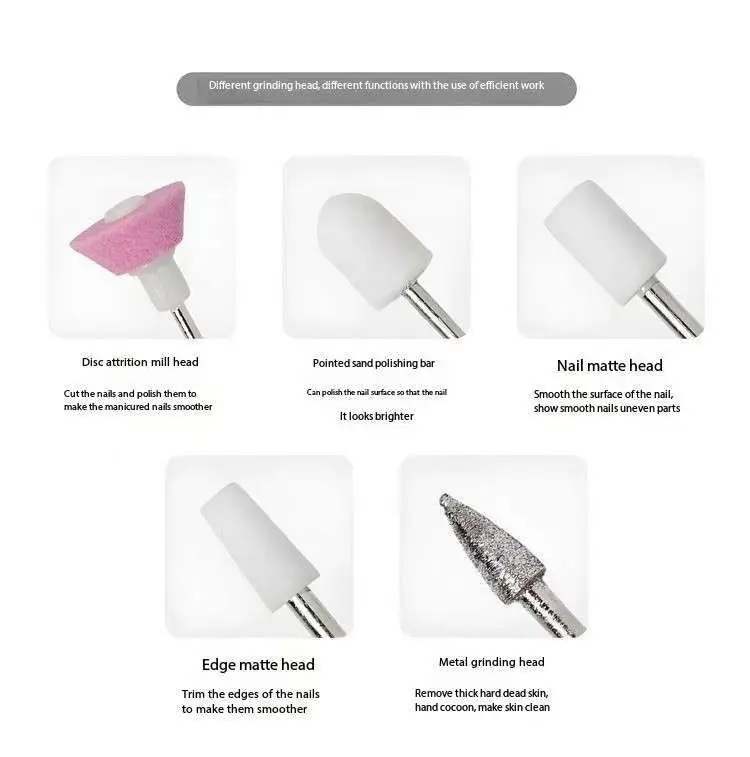 Hot Selling New Home Nail Polisher Pen Style Nail Polisher Mini Portable Nail Polish Polishing Machine