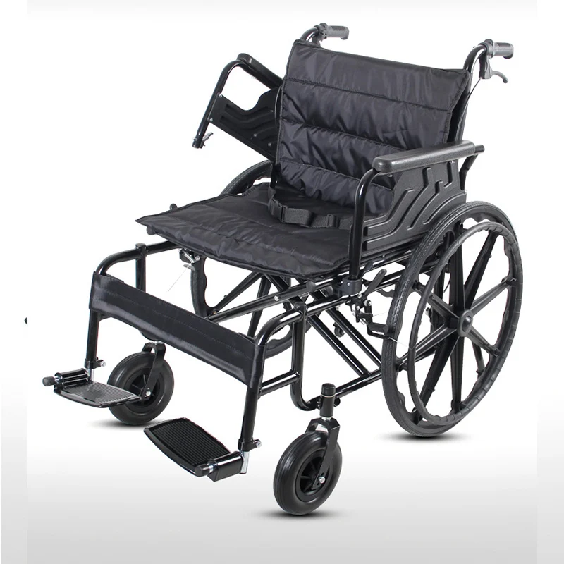 Multifunctional Widened Seat Wheelchair Fat Man Wider And Thicker Obese People Wheelchair