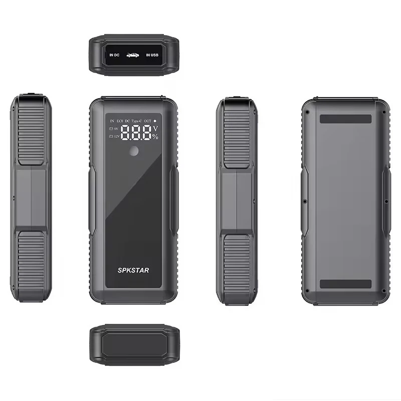 Мульти-пусковой комплект-12 В/24 В, соединительные кабели, USB-порты, предохранительный молоток