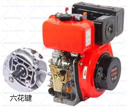 15hp Strong Power 195F Single Cylinder Diesel Engine Power