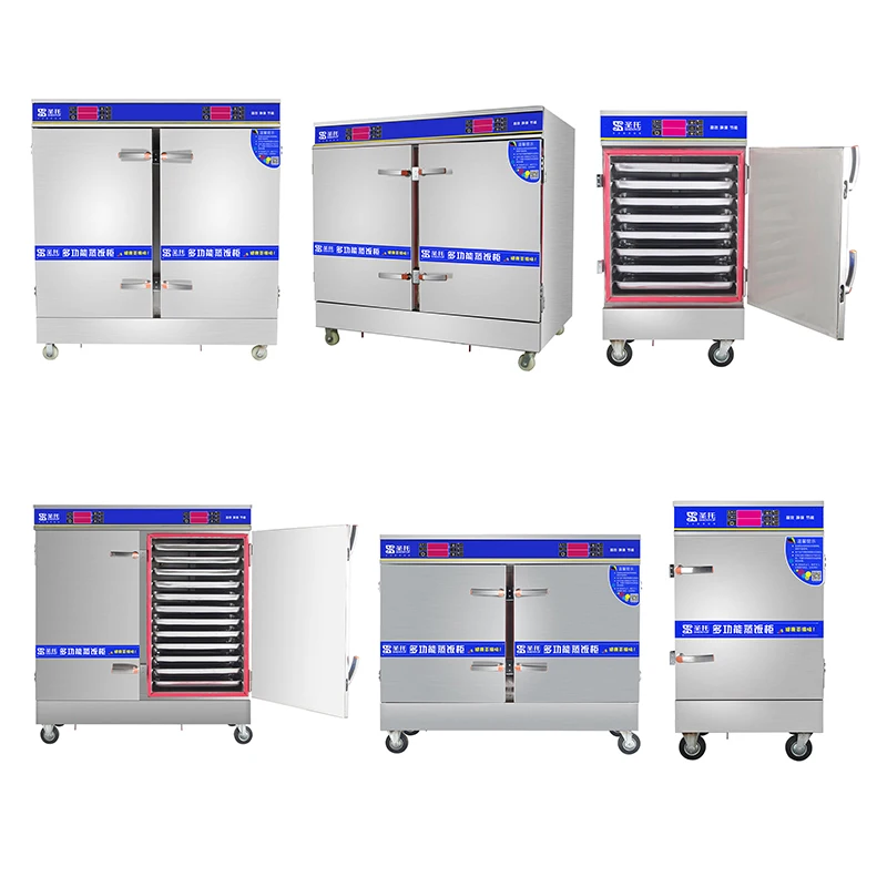 Отпариватель пищевых продуктов с механическим таймером промышленный энергосберегающий паровой шкаф для булочек высококачественный отпариватель на 24 лотка