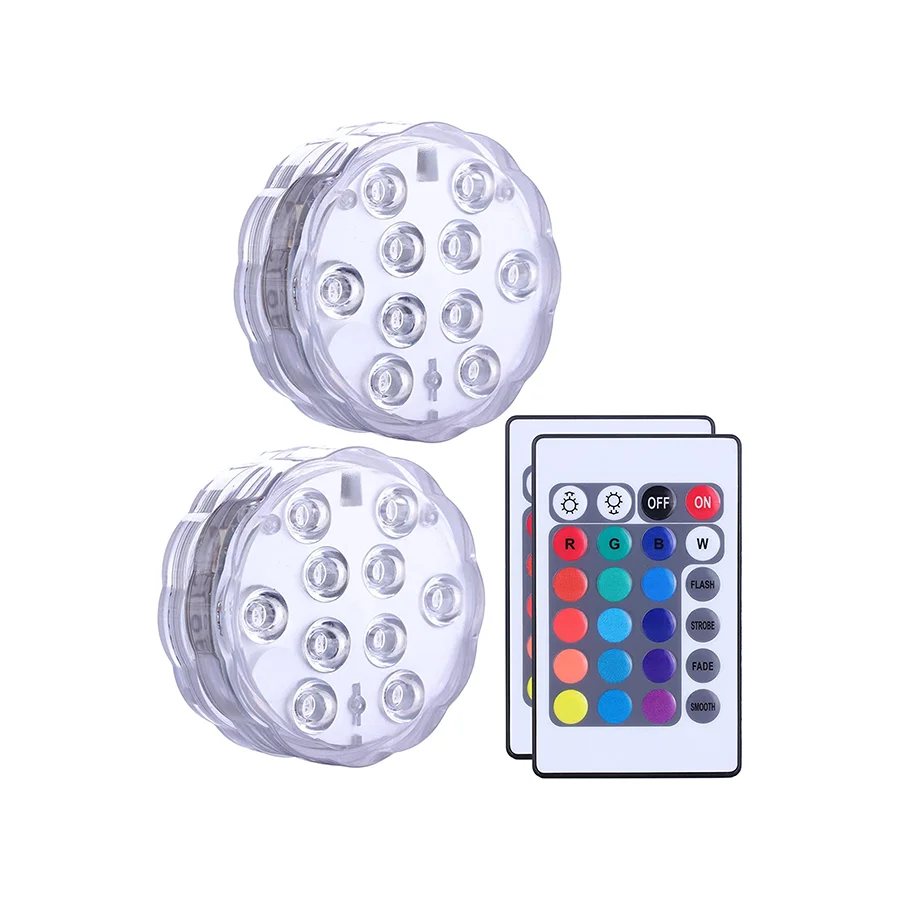 China pool light led colors with remote swimming pool lights crystal wall lamp (1600387910739)