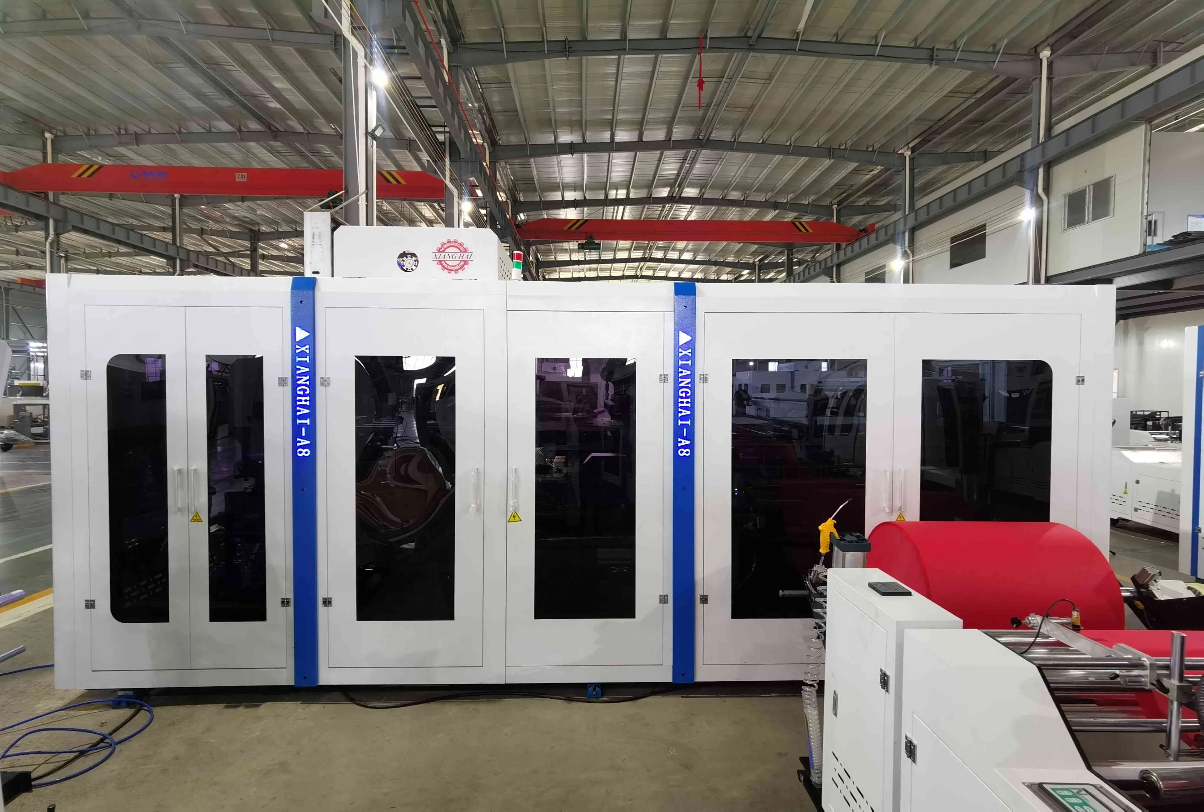 Non Woven 3D Stereoscopic Bag Ultrasonic Box Type Bag Making Machine