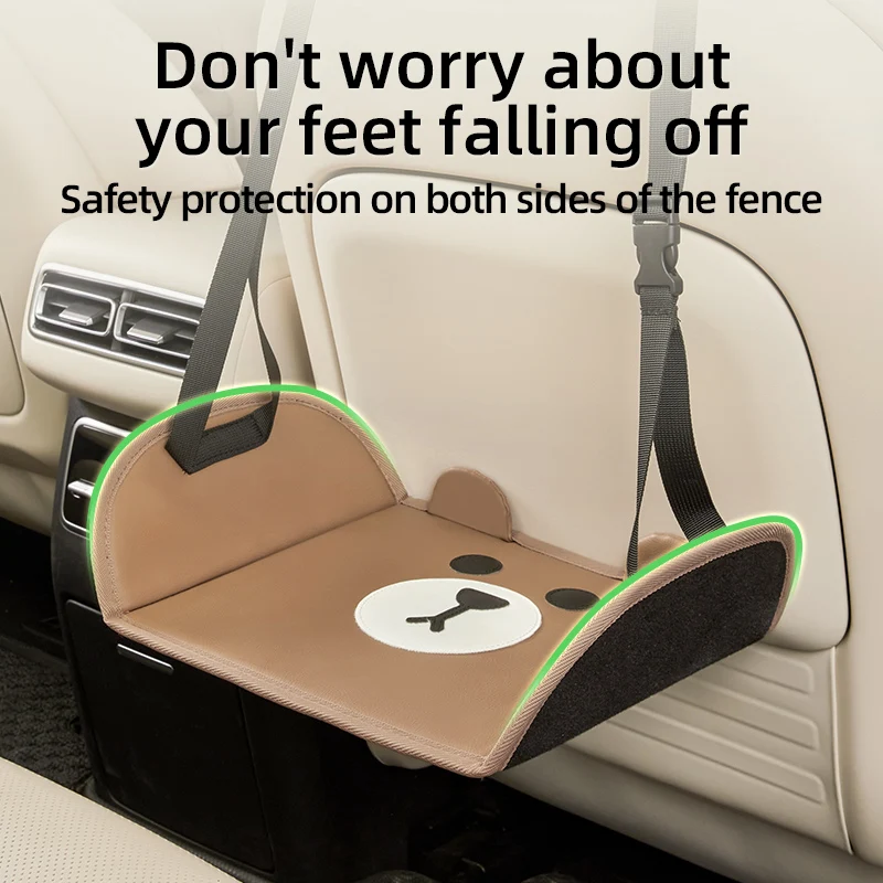 Airplane Foot Rest Foot Hammock for Plane Travel Chair Desk Adjustable Universal Folding Foot Hammock Car Seat Airplane Footrest