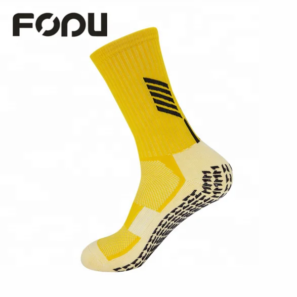 Compression Anti Skid Grip Sport Socks Non-Slip Grip Socks for Pilates Trampoline Jump Socks