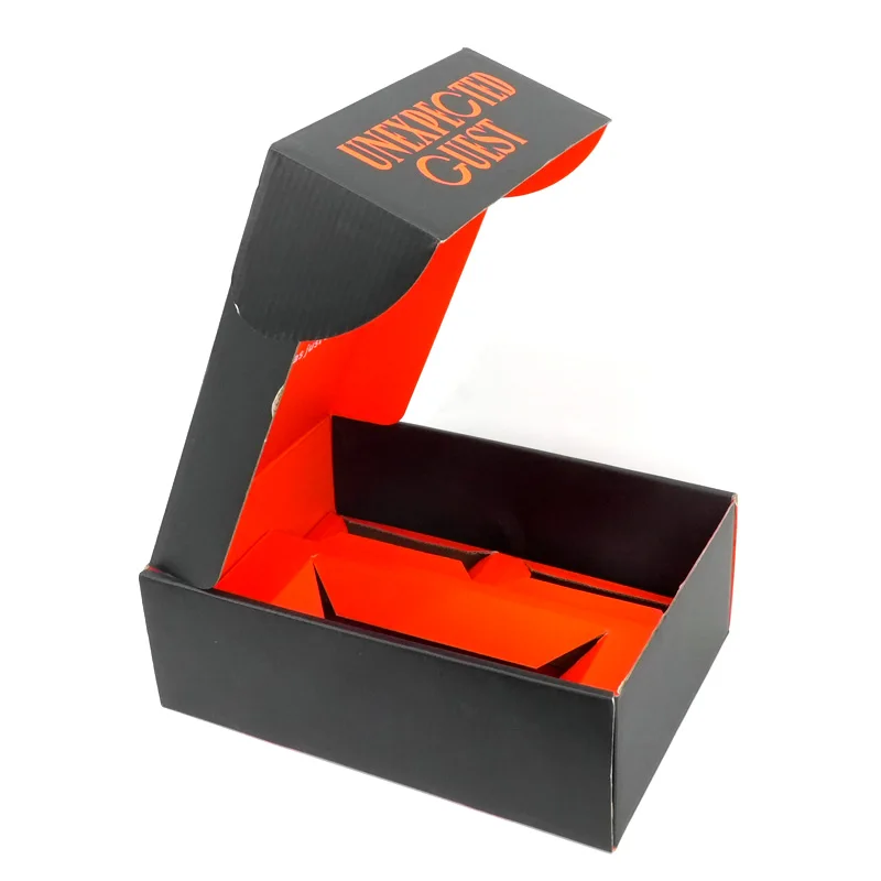 Free Design Custom Logo Carton Cardboard Print Fold Gift Mailing Shipping Paper Packaging Mailer Corrugated Box