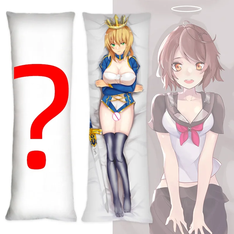 Naked Sexy Anime Girls Decorative Custom Body Pillow Case Print Bedroom Eco-friendly Cartoon Christmas Hospital Chinese New Year