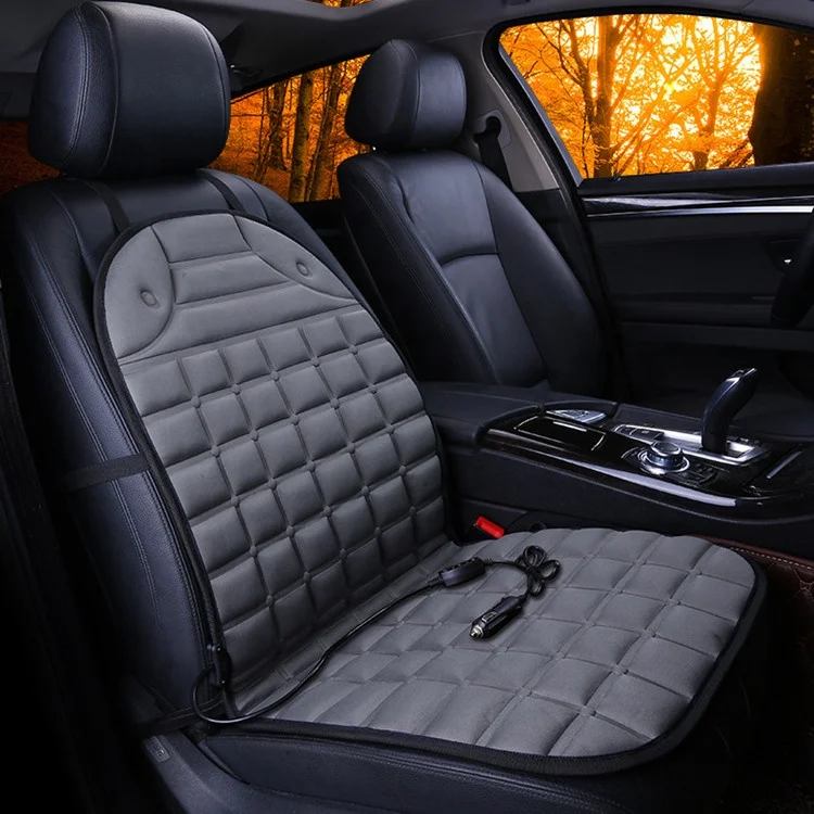 universal Portable Winter Car Heated Seat Cushion 12V Heated Car Seat Cushion Cover Warm Winter Car Cushion