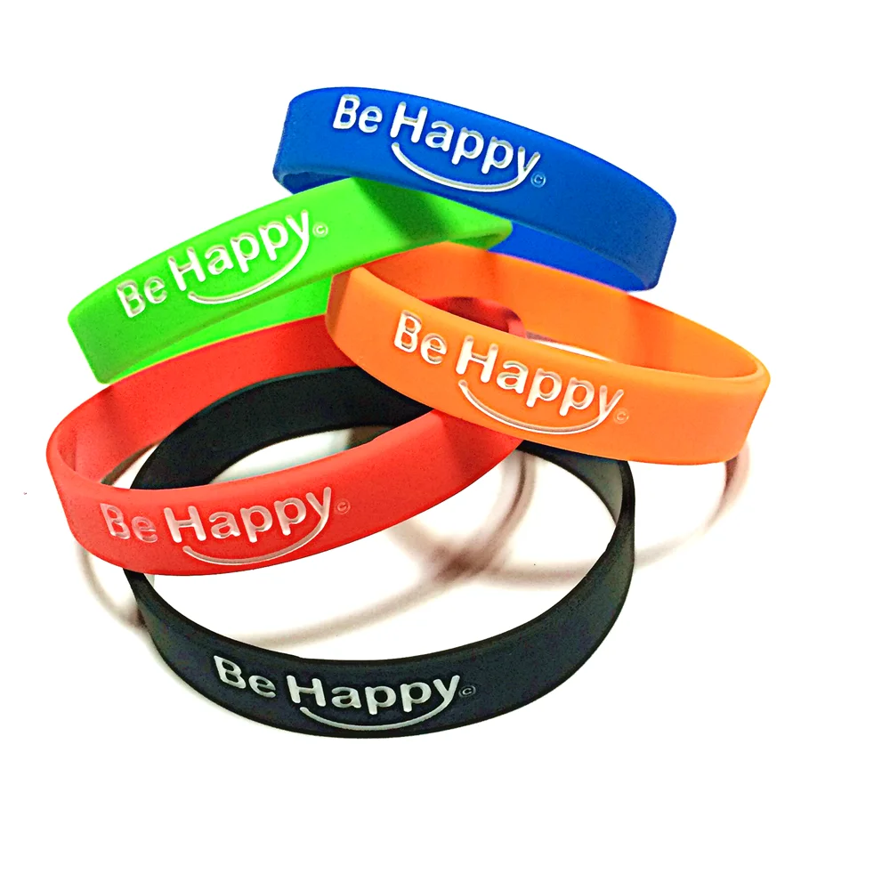 Factory Cheap Custom Glowing Led Event Silicone Wristband with Logo Engraved Rubber Bracelet Printing Your Own Logo