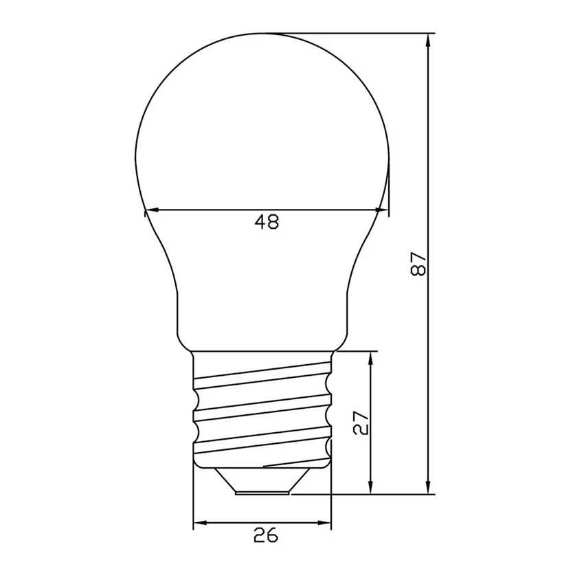 A15 E27 220V E27 hot display bulb amazon hot sale 40w oven light bulb