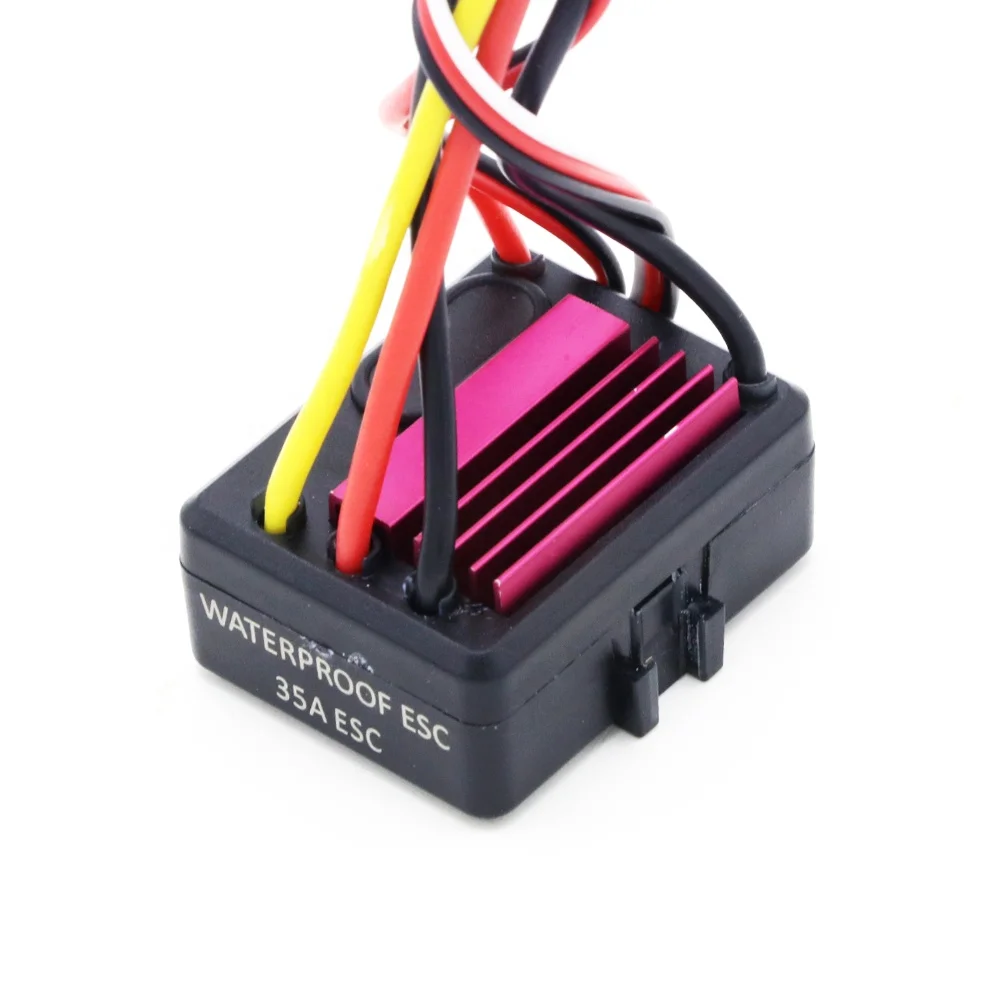 RC ESC KK 35A бесщеточный двигатель водонепроницаемый 2-3S Lipo программируемый для 1/14 1/16 автомобиля