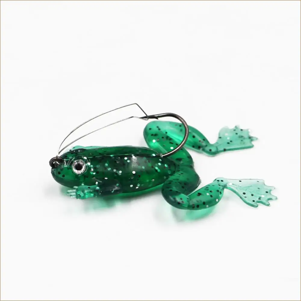 Frog Shape Fishing Lures with Hook Fishing Tackle with Hook Fishing Tackle
