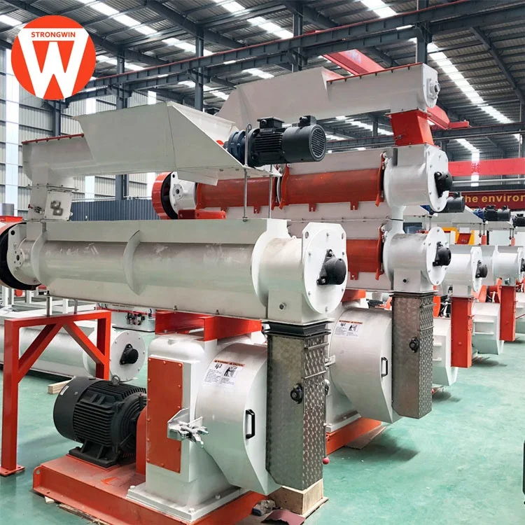 Hot sale China Strongwin cow chicken animal feed mill machinery and equipment