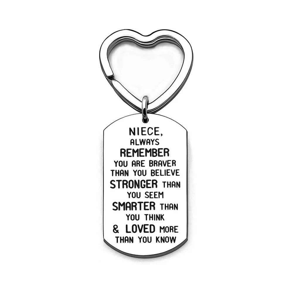 Manufactures Stainless Steel Blanks Laser Key Ring Metal Gift Keychains