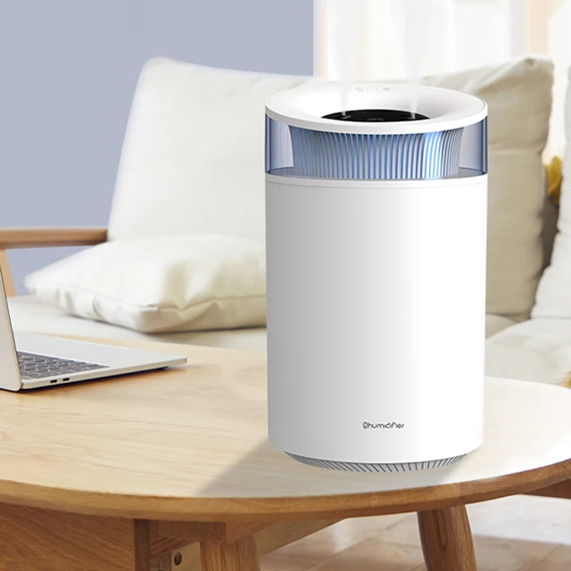 ultrasonic mini flame air humidifier water drip mobile bottle cooler bedroom volc ano atomizer aro ma smart diffuser humidifier