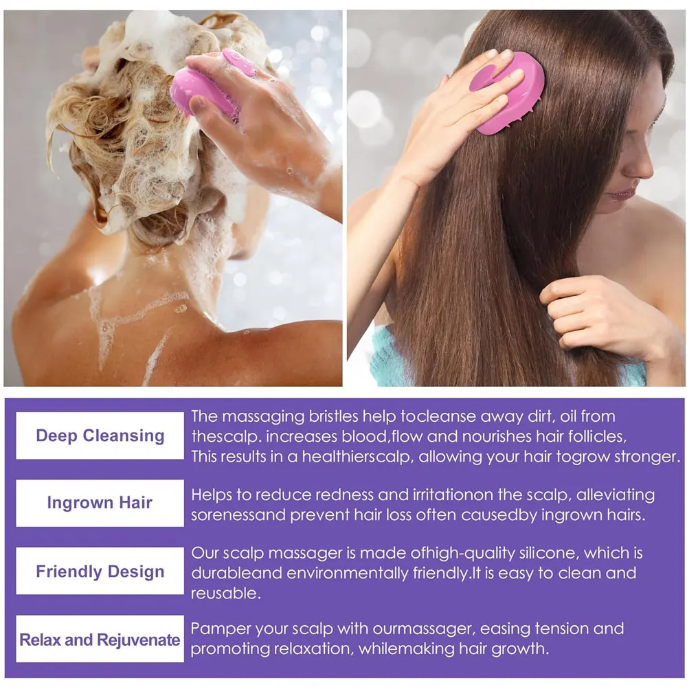 Manufacturer Natural Rosemary Oil for Hair Growth Castor Oil Biotin Argan Oil for Thin Dry Damaged Hair with Scalp Massager