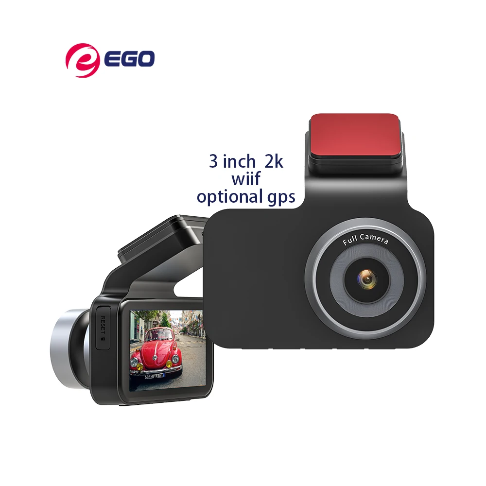 Factory Wholesale Super Night Vision OEM Car DVR WIFI Car Dash Camera 2K Dual Lens GPS Car Camera