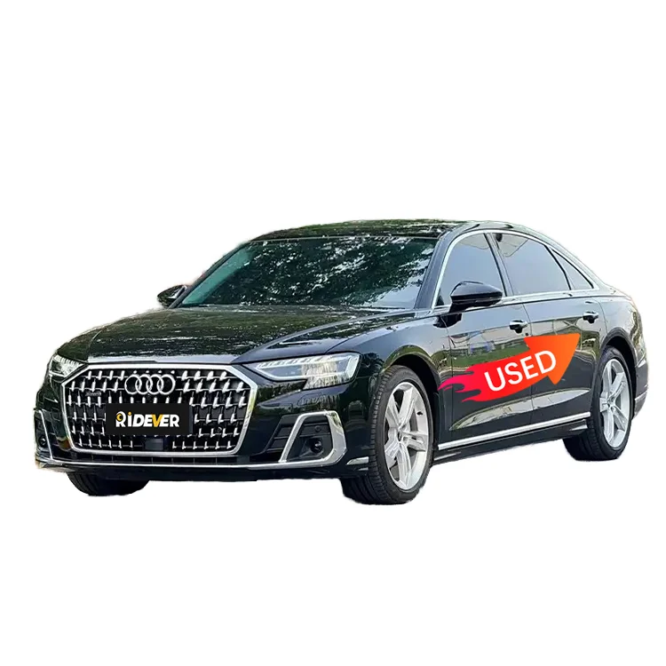 2024 Hot Sale Audi A8 L 50 TFSI Used Gasoline Car High Quality Leather Seats Left Steering