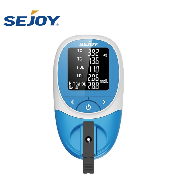 Sejoy 5 in1 Test Kit Blood Lipid Profile Analyzer  Lipid Cholesterol Meter