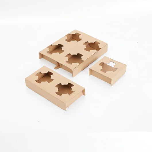 
The 4-cup kraft paper beverage holder is suitable for 6-32 ouncescups, which is perfect for all your 