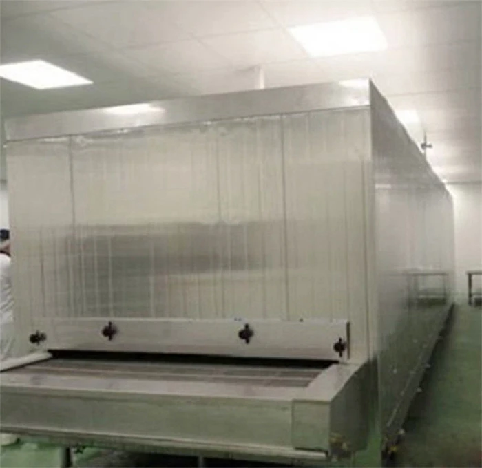  IQF tunnel freezer/blast freezer machine for meat sea food quick