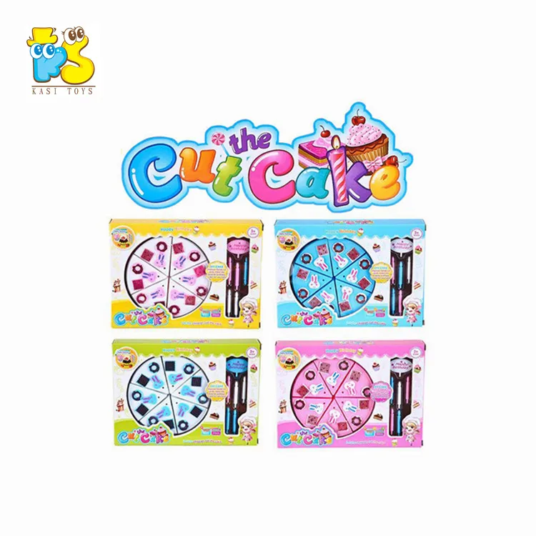 Горячая продажа Пластиковые еда девушка ролевые игры десерт игрушки играть день рождения торт набор