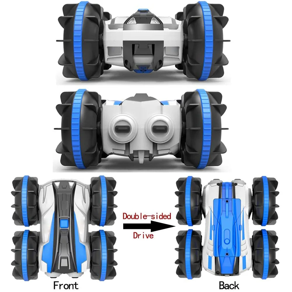 Rolling Remote Control Stunt Toys 360 RC Stunt Car Amphibious Vehicle 2.4G Radio Control Stunt Car Toys For Kids Toys Car