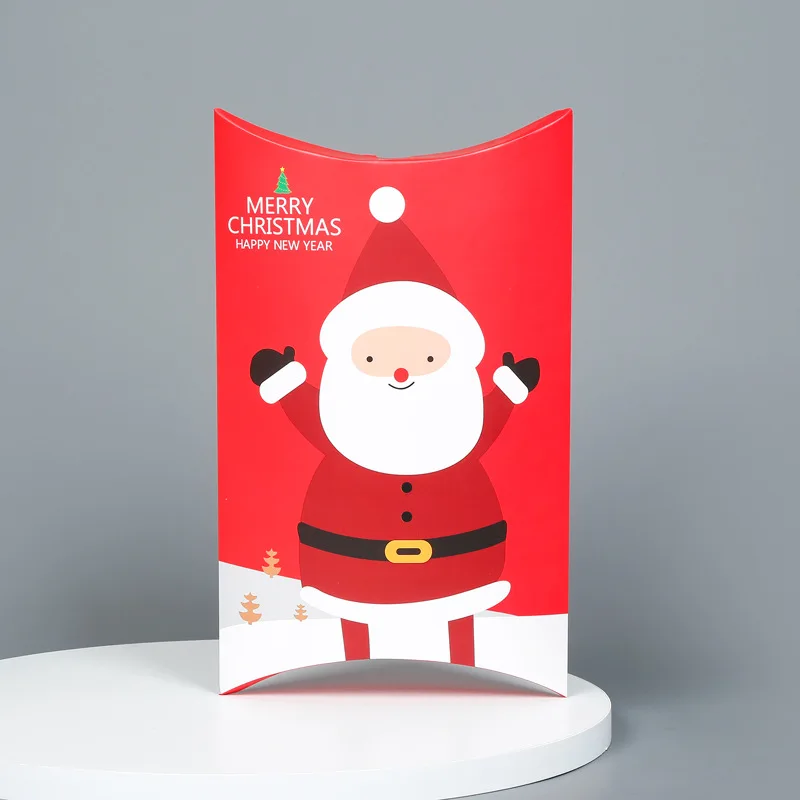 Новое поступление бумажная Рождественская коробка для конфет Рождественская Подарочная коробка маленькая упаковочная коробка