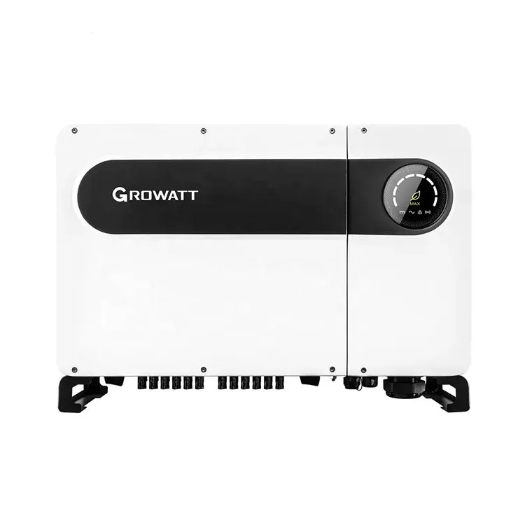 Stock Growatt 50KW 60KW Solar Inverter On Grid Three Phase Photovoltaic MAC 60KTL3-X 50KTL3-X 380V 3-Phase 3 MPPTs