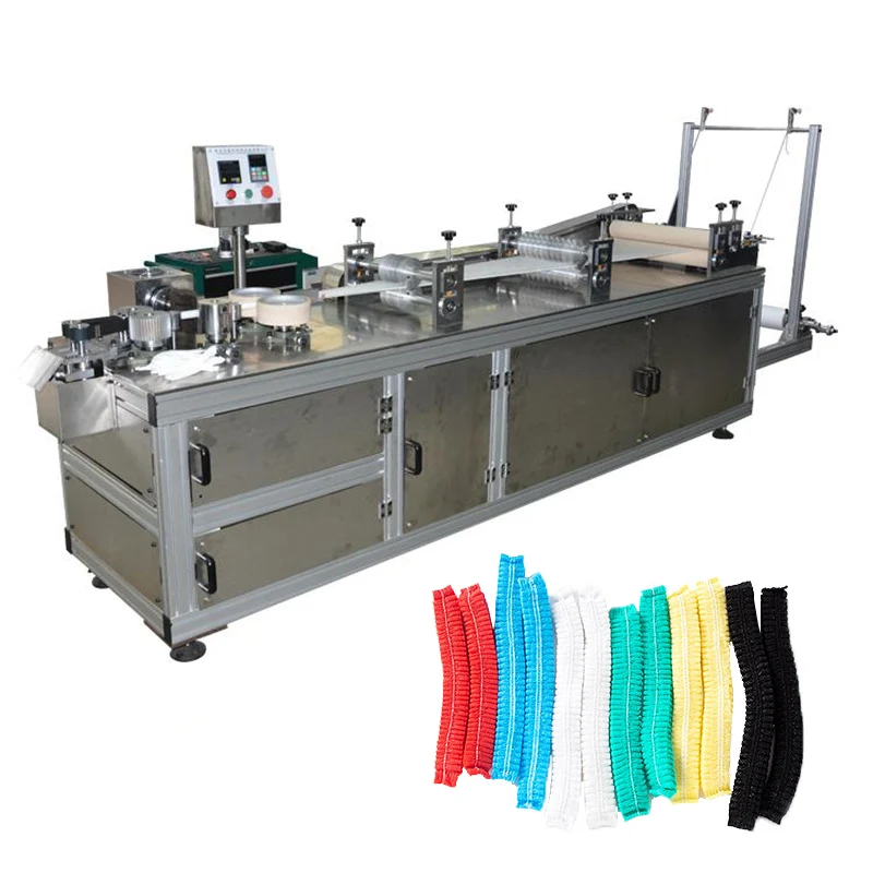 Cheap Price Bouffant Disposable Nonwoven Pe Shower Cap Making Machine For Bath Hotel