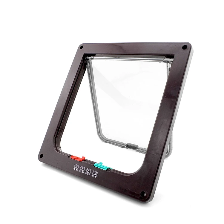 Cat Mate 4 Way Locking Cat Flap with Door Liner White