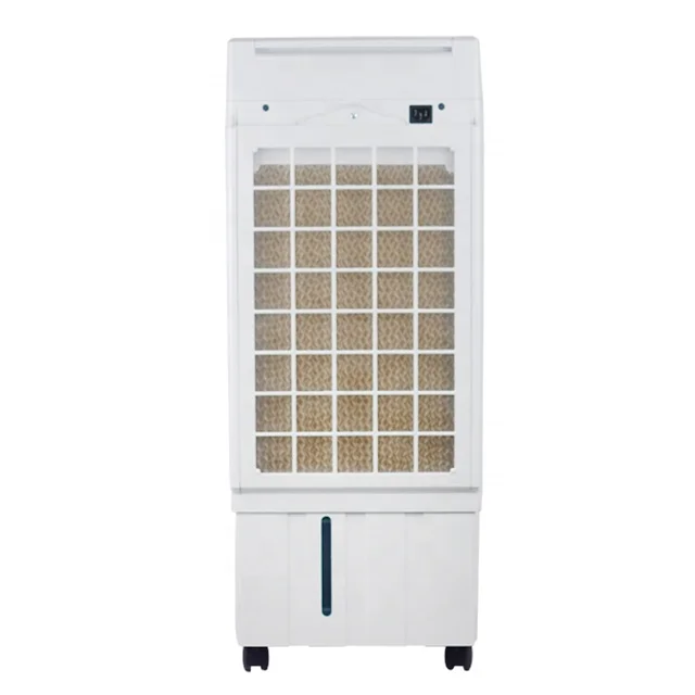 100W AC evaporative USB rechargeable air cooler fan with 20L detachable water tank