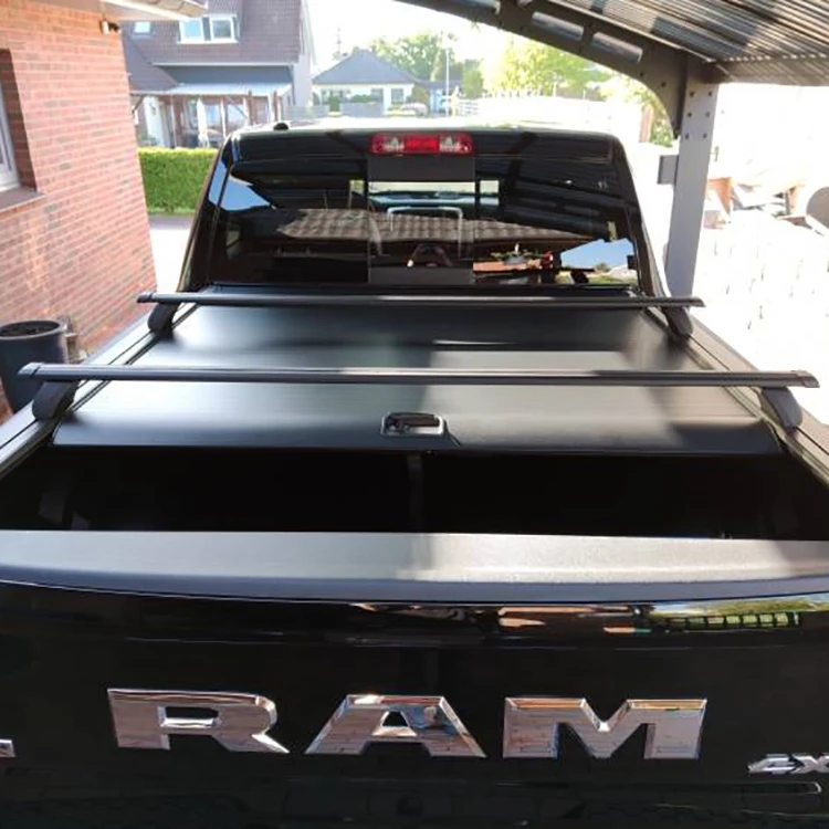 Жесткая Крышка для грузовика, покрывало для кровати из алюминиевого сплава, роликовая крышка, водонепроницаемая роликовая Крышка для Dodge RAM 1500 с коробкой RAM