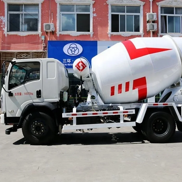 Official Manufacturer Mobile Concrete Mixer 5m3 10m3 Concrete Mixing Truck Price