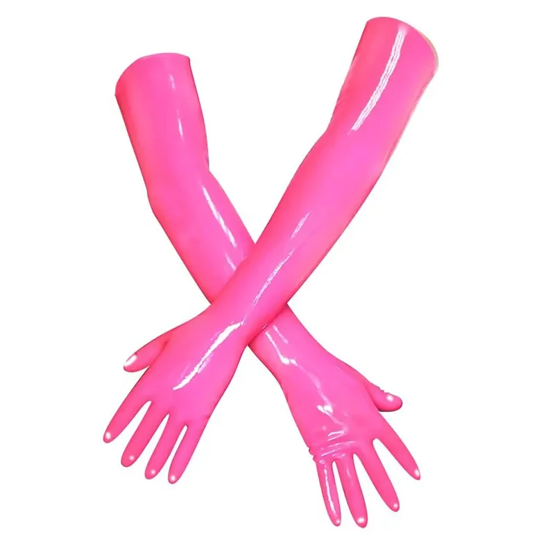 sexy gloves women fetish long gloves opera latex fetish bodysuit for men for women glove