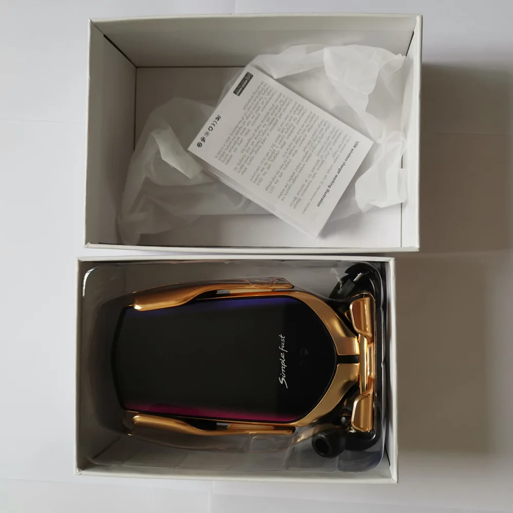 
hot sell 9V 1.67A 10W car phone holder wireless charger car charger stand with touch sansor 